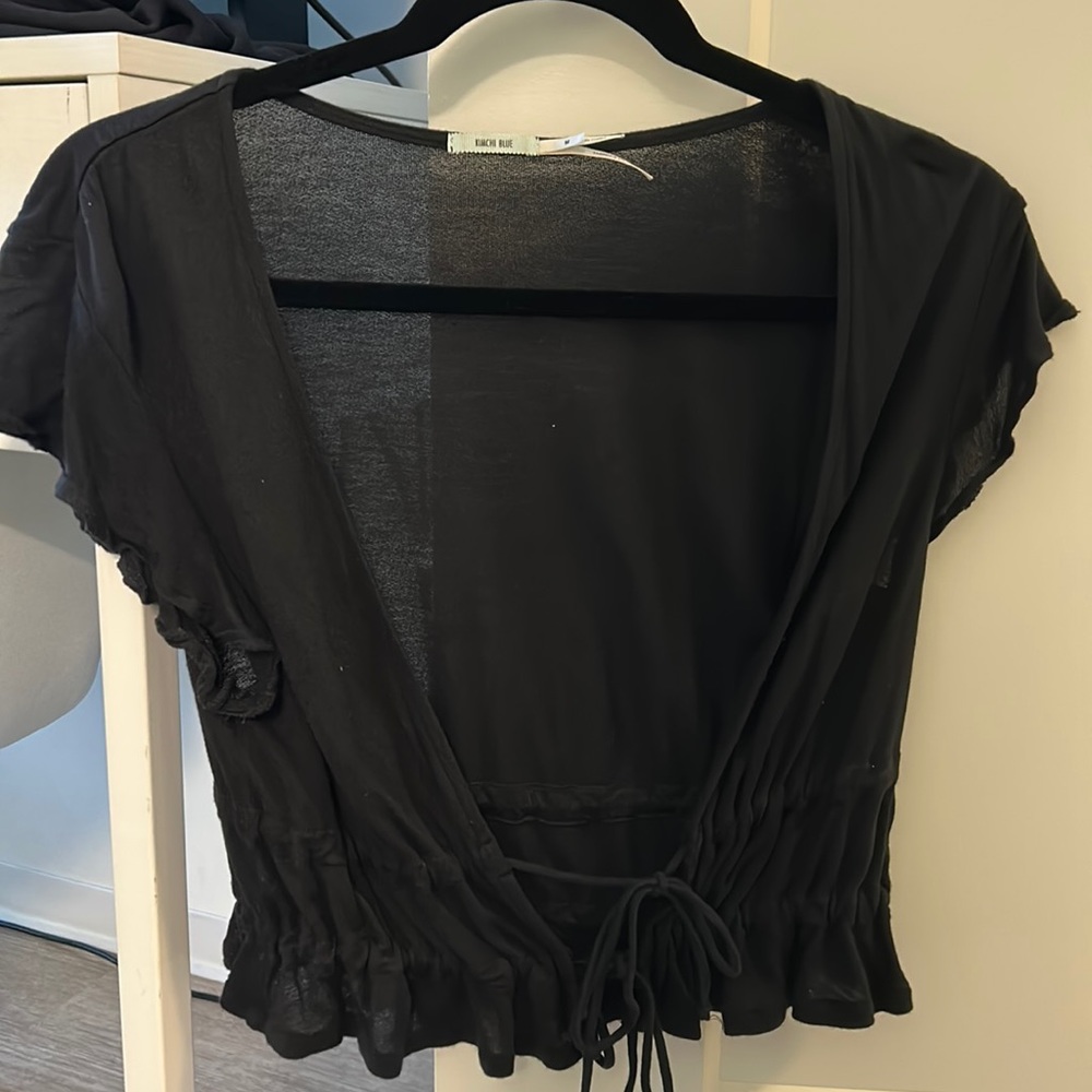 Urban Outfitters Tie Front Top